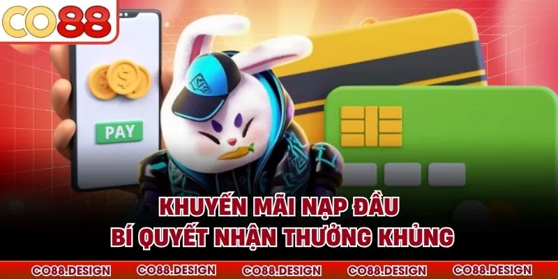 Khuyến Mãi Nạp Đầu - Bí Quyết Nhận Thưởng Khủng 6 Khuyến Mãi Nạp Đầu - Bí Quyết Nhận Thưởng Khủng