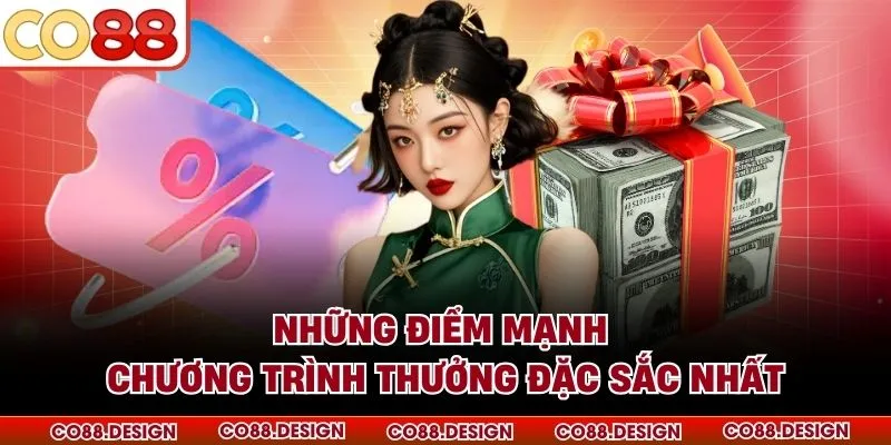 Khuyến mãi Co88 2 Những điểm mạnh chương trình thưởng đặc sắc nhất