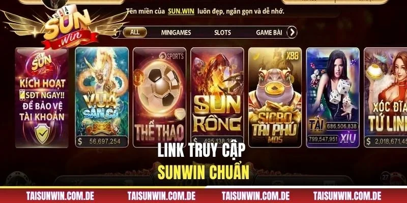 link truy cập sunwin chuẩn